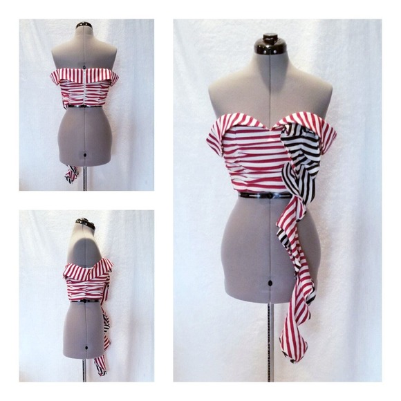 ASILIO THE LABEL australia revolve crop pin-up free people top $225 au-8 / us-4 - Picture 4 of 12